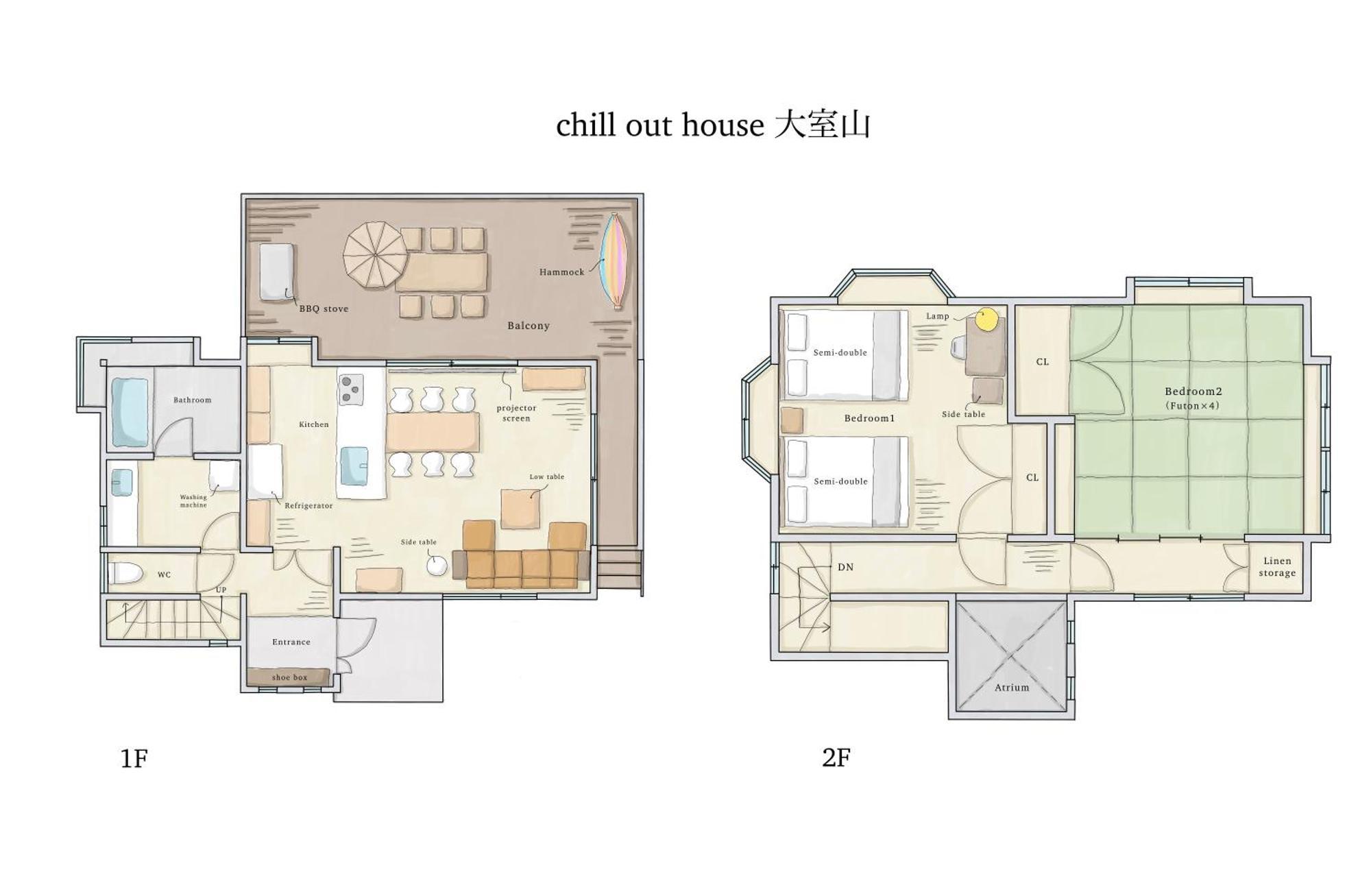 Вілла Chillout House 大室山 Іто Екстер'єр фото